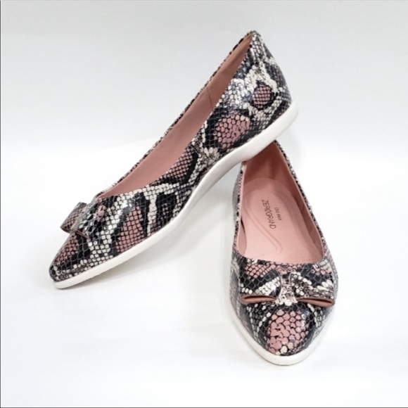 cole haan zerogrand bow skimmer flat